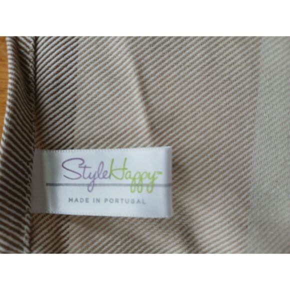 New Style Happy pair kitchen towels cotton made Portugal soft neutral tones - Picture 3 of 3